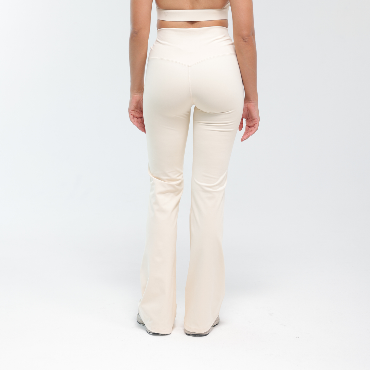 HIGH WAISTED FLARE PANTS